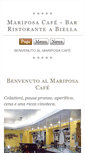 Mobile Screenshot of mariposacaferestaurant.com